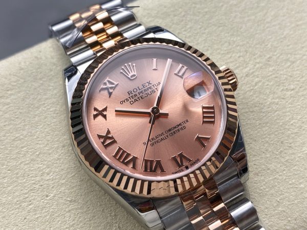 Datejust 31mm Pink Gold Steel Salmon Dial - Image 4