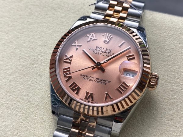 Datejust 31mm Pink Gold Steel Salmon Dial - Image 7