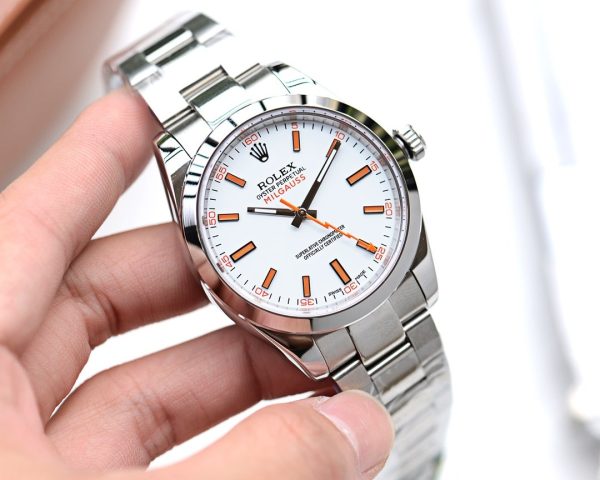 MILGAUSS STAINLESS STEEL WHITE DIAL - Image 3