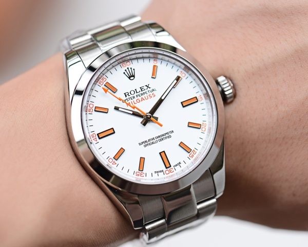 MILGAUSS STAINLESS STEEL WHITE DIAL - Image 5