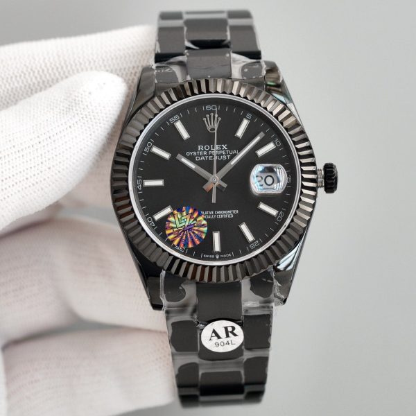 DATEJUST 41MM CUSTOM BLACK PVD - Image 2