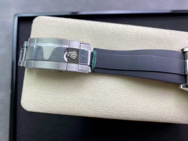 DAYTONA 40 BLACK CERAMIC BEZEL CUSTOM ELEANOR DIAL RUBBER STRAP - Image 5