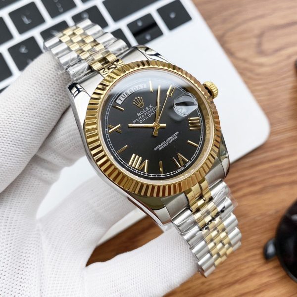 DAY-DATE 40 GOLD STEEL JUBILEE BRACELET - Image 4