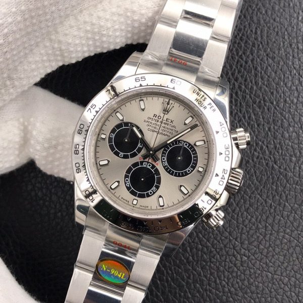 DAYTONA STAINLESS STEEL GREY RACING DIAL - Image 3