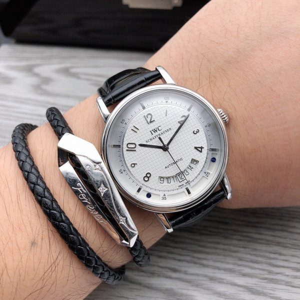 DAVINCI AUTOMATIC STAINLESS STEEL LEATHER - Image 5