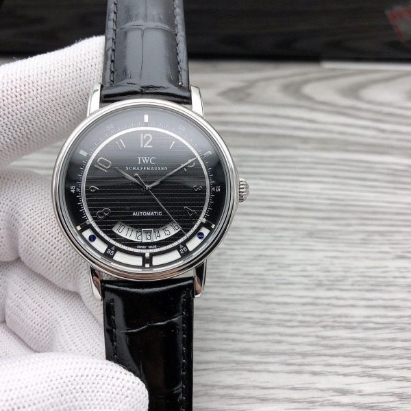 DAVINCI AUTOMATIC STAINLESS STEEL LEATHER - Image 3