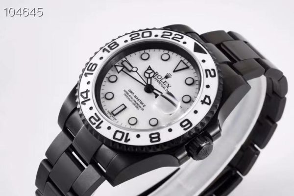 GMT-MASTER II BLACK WHITE DIAL - Image 4