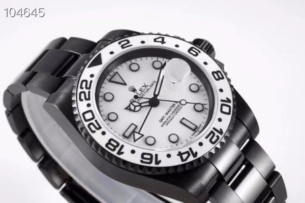 GMT-MASTER II BLACK WHITE DIAL - Image 5