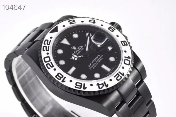 GMT-MASTER II BLACK WHITE BEZEL - Image 5