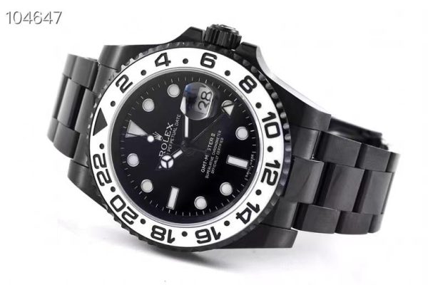 GMT-MASTER II BLACK WHITE BEZEL - Image 4